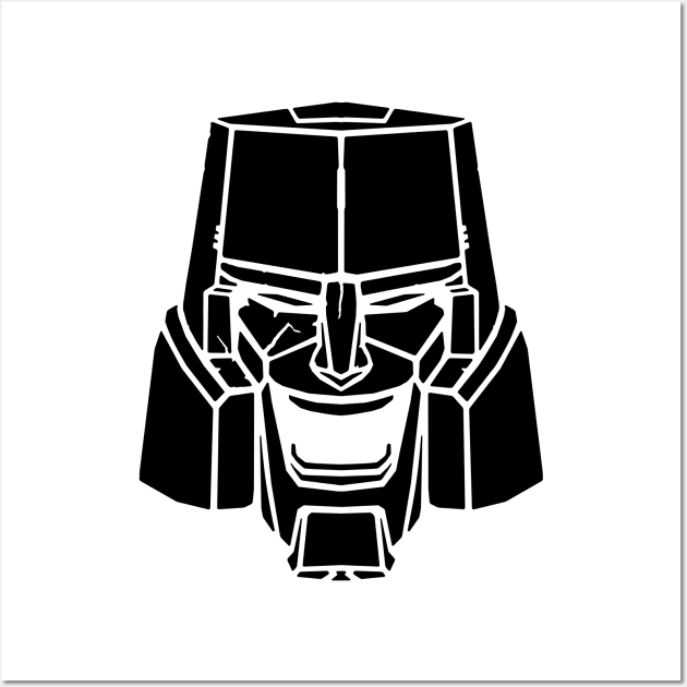 All Black Megatron! Wall Art by potemskin